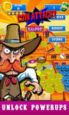 Cowboy Coin Pusher Wild West T - Screenshot 3