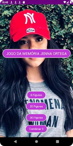 Jenna Ortega Matching Game - Screenshot 1