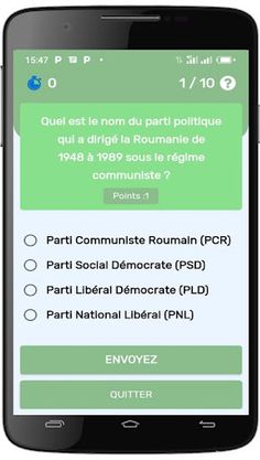 Quiz Roumanie - Screenshot 3