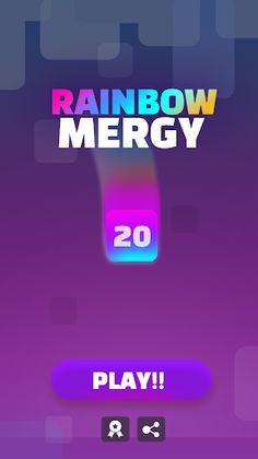 Rainbow Merge : Merge Block - Screenshot 1