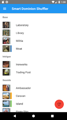Smart Dominion Shuffler - Screenshot 1