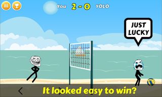 Super Troll: Volleyball - Screenshot 2