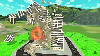City Destruction Simulator 3D - Screenshot 1