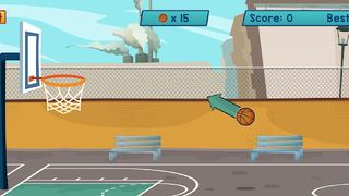Crazy Basket Shooter - Screenshot 1
