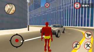 Iron Spider Rope Hero Game 3D - Screenshot 1