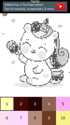 Unicorn Pixel Number Art - Screenshot 2