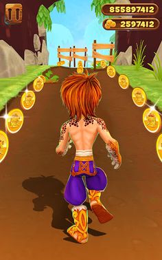 Princess Jungle Running Games - Screenshot 2