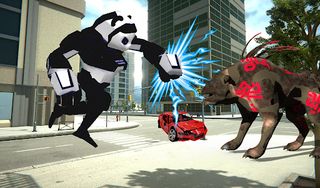 Iron Panda Fighting: Robot kun - Screenshot 3