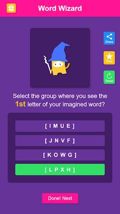 Word wizard - A word challenge - Screenshot 2