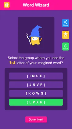 Word wizard - A word challenge - Screenshot 2