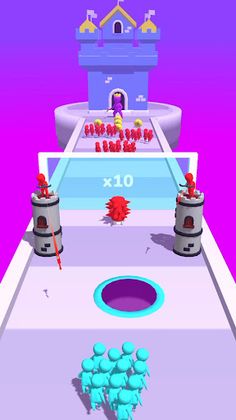 Crowd Hole 3D - Screenshot 2