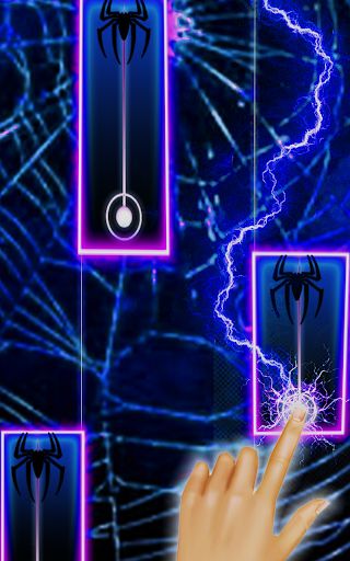 Piano Hero Spider tiles - Screenshot 3