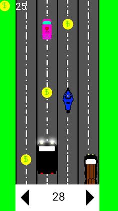 Pixel race - игра гонки беспл - Screenshot 3