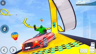 MegaRamp Car Race Hulking Game - Screenshot 1