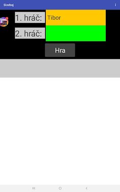 Slovboj - Screenshot 1
