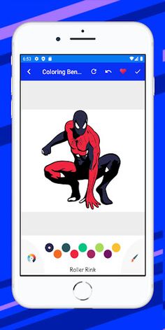 Spider Ultra coloring book man - Screenshot 4
