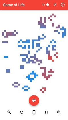 Game of life, colored version - Screenshot 1