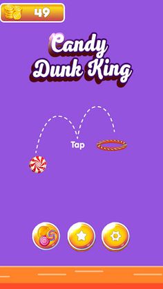 Candy Dunk King - Screenshot 1