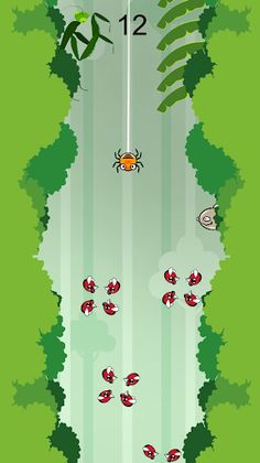 Spider down jungle - Screenshot 4