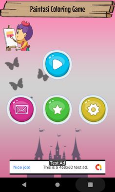 Paintasi Coloring Game - Screenshot 1