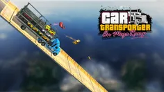 Car transporter on Mega Ramp - Screenshot 2