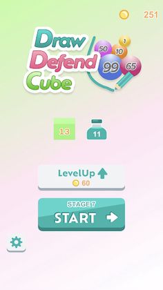 Draw Defend Cube - Screenshot 1