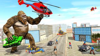 Angry Gorilla Attack City Sim - Screenshot 3