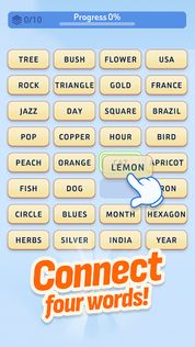 Word Bridges Logic Connections - Screenshot 1