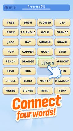 Word Bridges Logic Connections - Screenshot 1