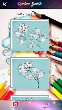 Rainbow Sparkle: Coloring Game - Screenshot 2