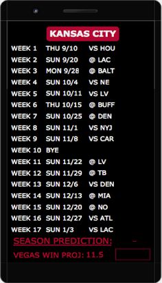 LOCTX2020- NFL Schedule Game - Screenshot 3