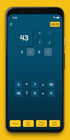 Numbrain Math Puzzle Game - Screenshot 1