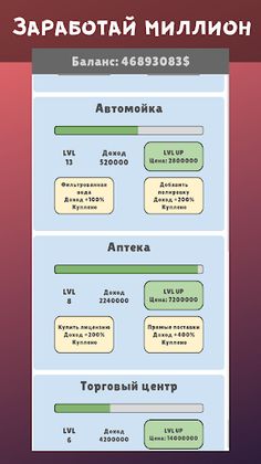 Симулятор бизнеса - кликер - Screenshot 4