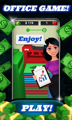 Idle office game. Manager girl - Screenshot 2