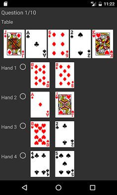 Poker Hands - Screenshot 2