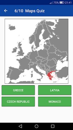 Countries of Europe - Screenshot 2