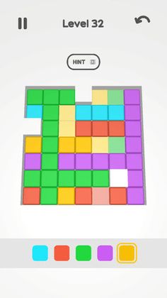 Squares - Free Colorful Puzzle - Screenshot 4