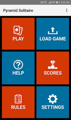 Pyramid Solitaire - Screenshot 1