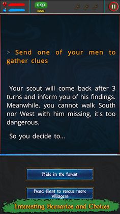 Green's Dungeon - Text RPG - Screenshot 1