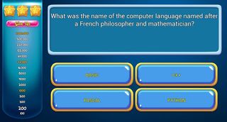 Million Dollar Quiz - Screenshot 2