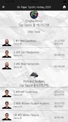 On Paper Sports Hockey '20 - Screenshot 4