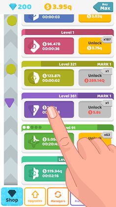 Idle Shapes Factory - Screenshot 1