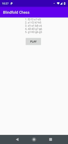 Blindfold Chess - Screenshot 2