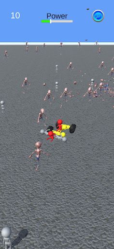 Crush zombies by car - Screenshot 3