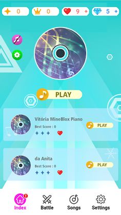 Vitoria Mineblox Piano tiles - Screenshot 1