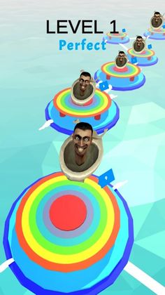Skibidi Toilet Jump 3d - Screenshot 1