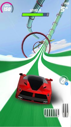 Car Race Mega ramp racing - Screenshot 1
