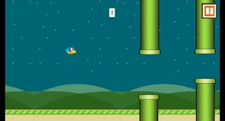 Flappy Night Bird - Screenshot 1