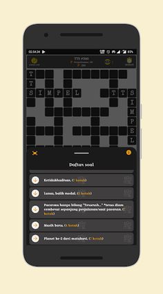 TTS Simpel - Teka Teki Silang - Screenshot 4