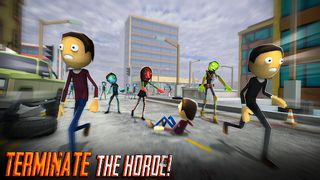 Stickman Sniper : Zombie Games - Screenshot 3